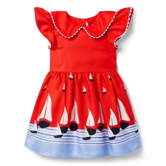 Janie and Jack Other - NWT Janie & Jack Sailboat Collared Dress with Bloomers / Size 18-24m